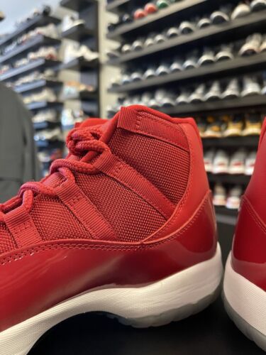 Talla 10 - Air Jordan 11 Retro "GANA COMO 96" Totalmente Nuevo 378037-623 - Imagen 6 de 9