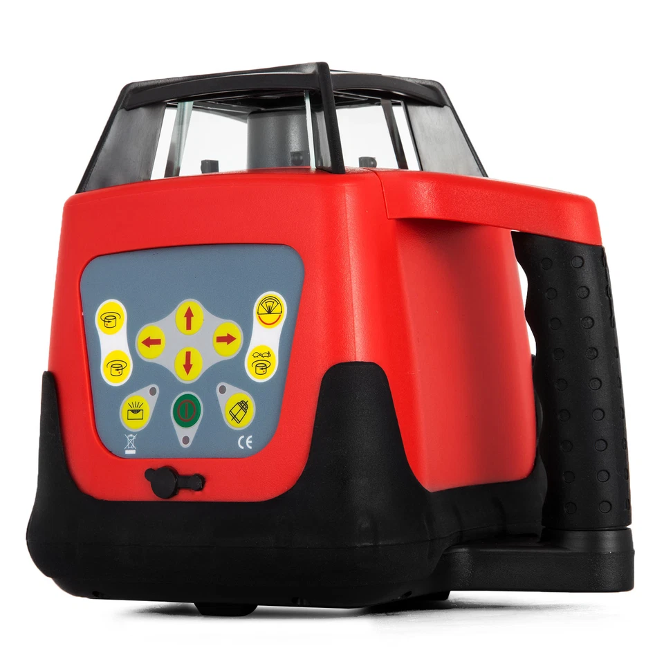 Rotary Laser Level Red Beam Measuring Automatic with Receiver Remote Control - Image 3 of 4