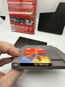 Legacy of the Wizard (Nintendo NES, 1989) Complete CIB Near Mint In Cello!
