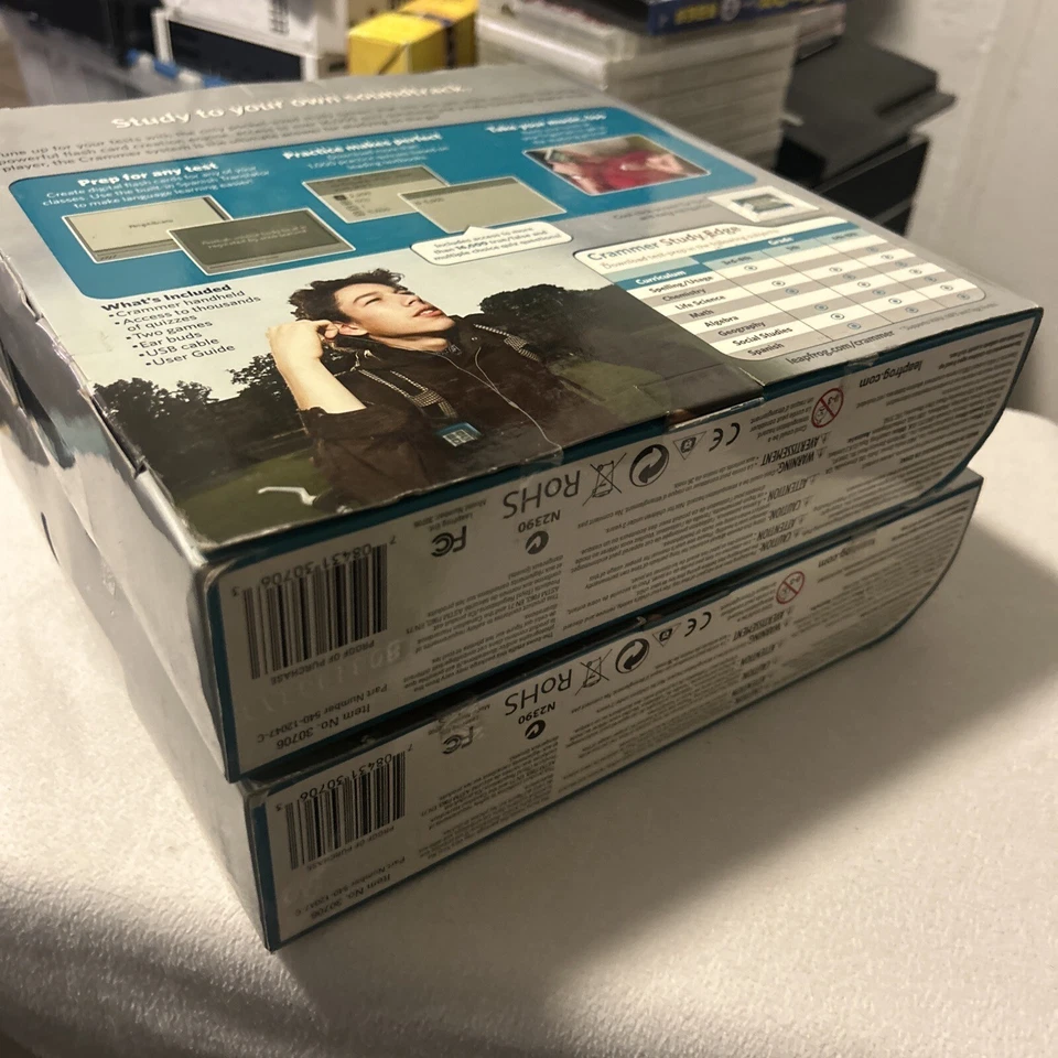 Leapfrog Crammer Study & Sound System Electronics Education Learning Lot Of 2 - Image 4 of 4