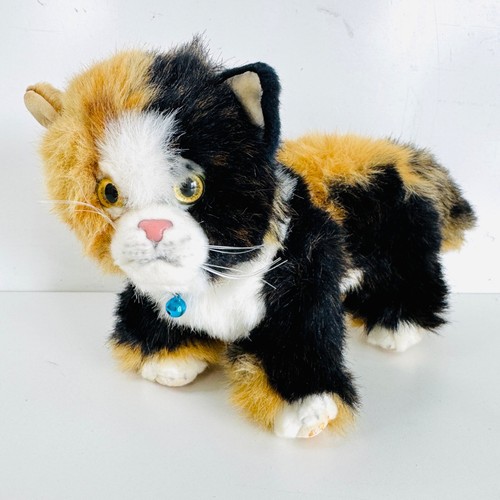 MY TWINN Poseable Pets Calico Cat Plush Stuffed Animal Companion - Picture 7 of 15