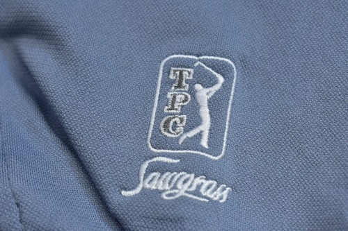 Levelwear TPC Sawgrass Coastline 1/4 Zip Vest Sleeveless Pebble Blue Mens Medium - Picture 8 of 8
