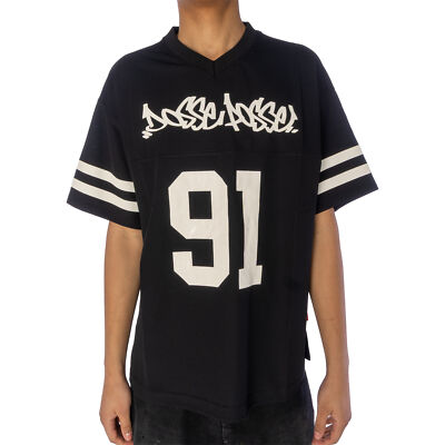 Dosse Posse Varsity Jersey T-Shirt Herren Shirt schwarz 47796