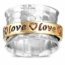 925 Sterling Silver I Love You Heart New Fashion Wedding Engagement Ring Size 9