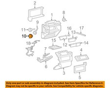 GM OEM 03-23 Express 1500 Heater Components-Actuator 89018960