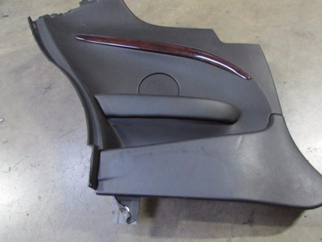 Maserati Granturismo, LH, Left Rear Main Side Trim Panel, Black, Used, 68706500