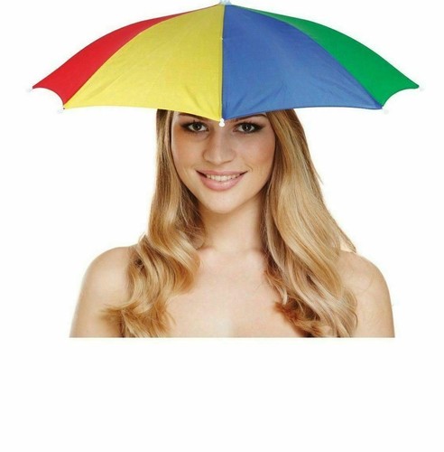Adults Gay Pride Umbrella Hat Unisex 