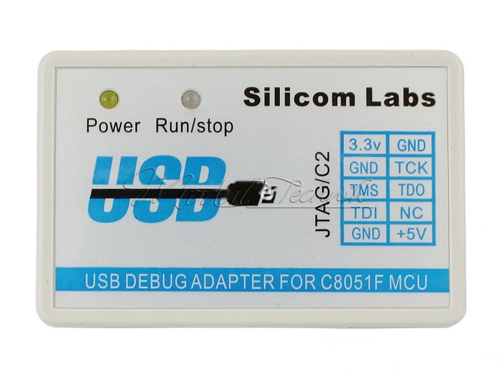 C8051F MCU Emulator U-EC6 USB Debug Adapter Downloader JTAG/C2 - Foto 3