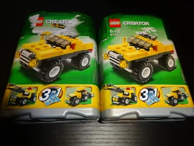 2 x Lego Creator - Lego Racers - Geländewagen 3in1 - 6742 - NEU - OVP - Bild 1 von 2