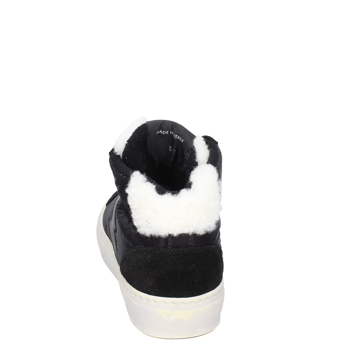 Women's shoes STOKTON 7 (EU 37) sneakers black textile white Women's shoes STOKTON 7 (EU 37) sneakers black textile white