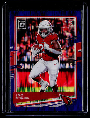 2020 Donruss Optic #101 Eno Benjamin Purple Shock