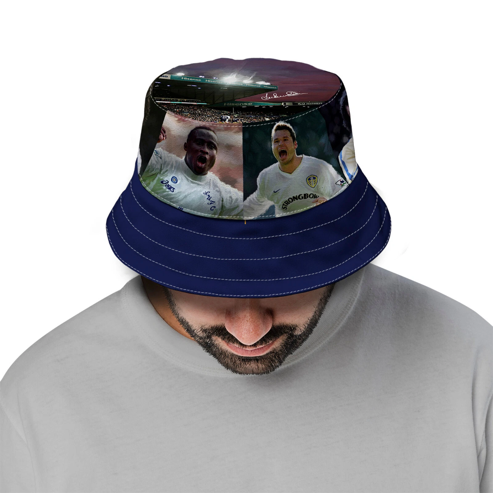 Leeds - Lee Buccilli - Retro Players - Bucket Hat
