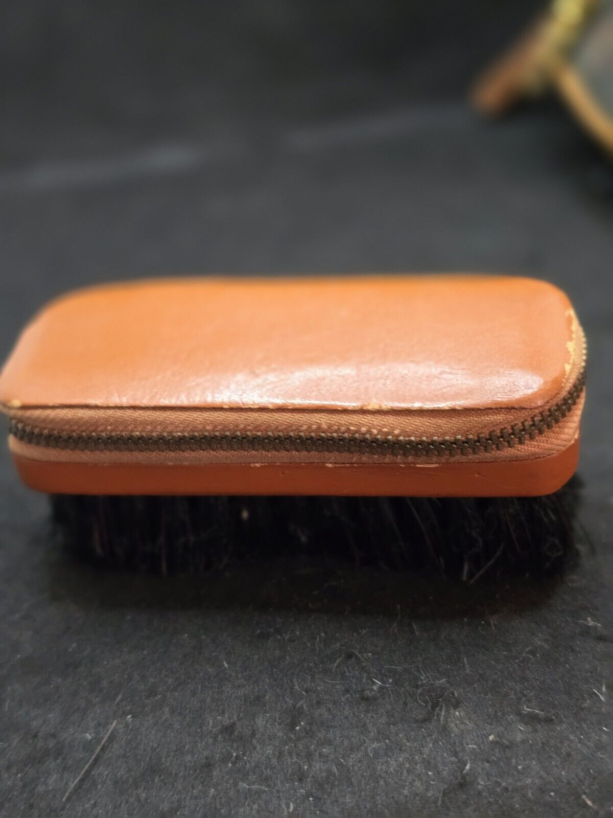 Vintage Manicure Brush With Bonus Change Backpack