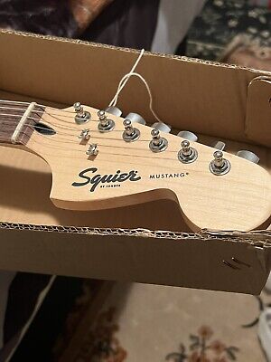 Squier by Fender Bullet Mustang Electric Guitar “The Mustang Squier by Fender Bullet Mustang Electric Guitar “The Mustang