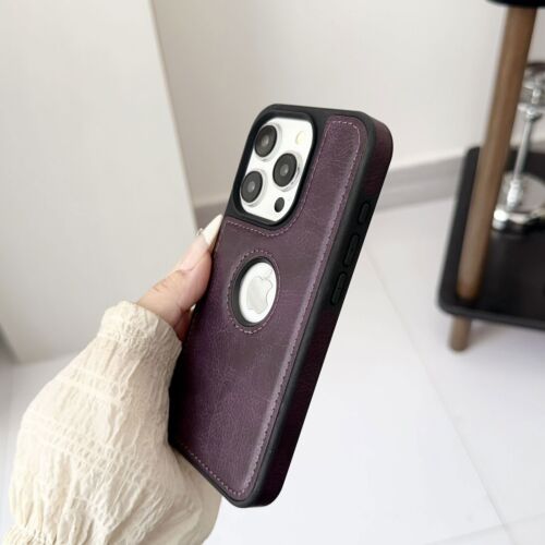 Luxury Shockproof Leather Cover Case For 16 15 14 13 12 11 Pro Max XR XS 7 8 SE - Picture 11 of 18