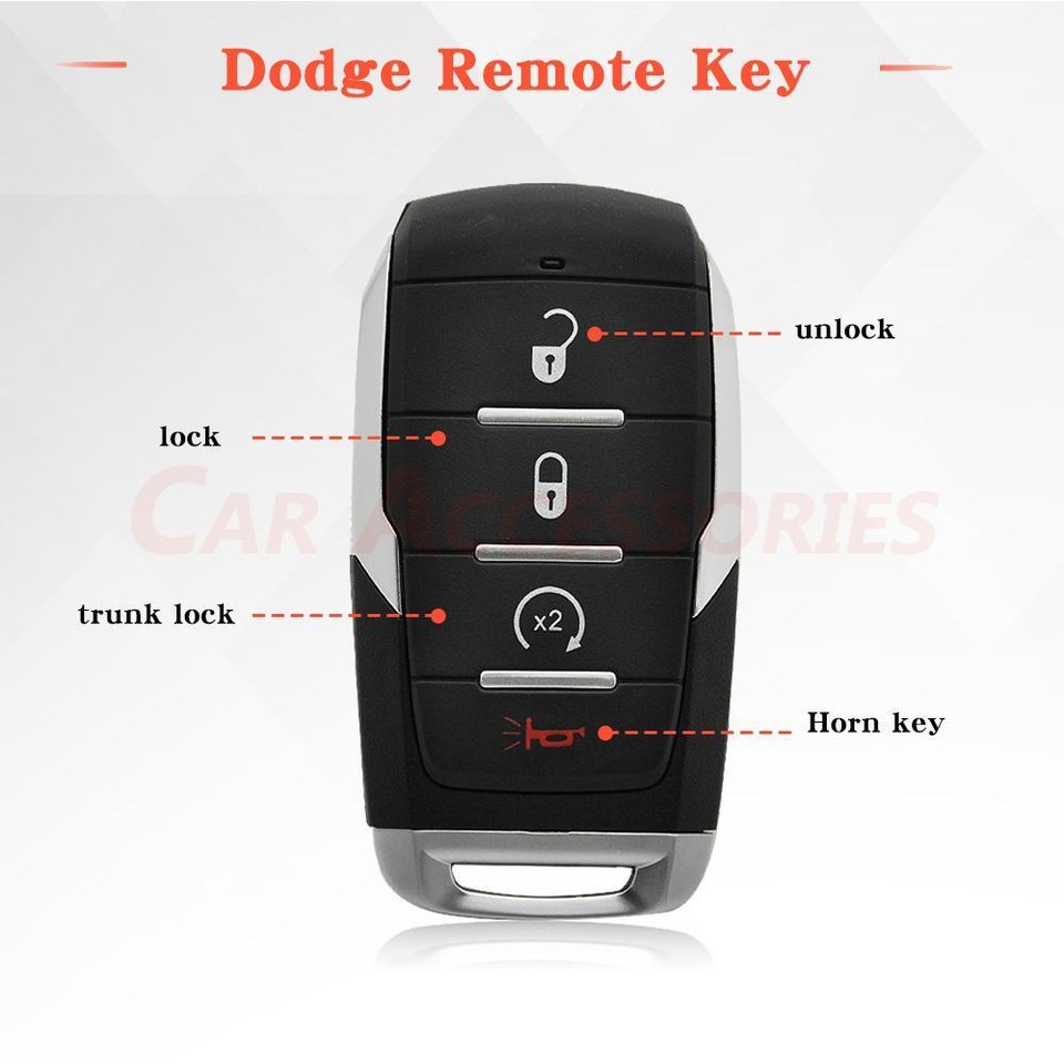 FOR 2019 2020 2021 2022 RAM 1500 SMART KEYLESS REMOTE KEY FOB OHT-4882056 4BTN - Foto 4
