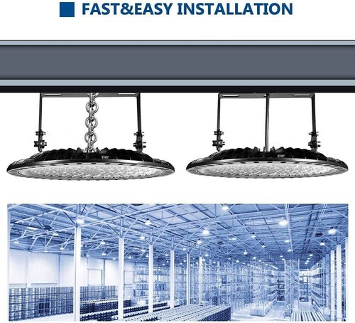 300W 200W 100W LED Iluminación Interior Lámpara Industrial Taller Iluminación - Imagen 102 de 144