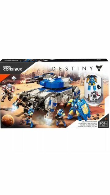 mega construx destiny goliath tank