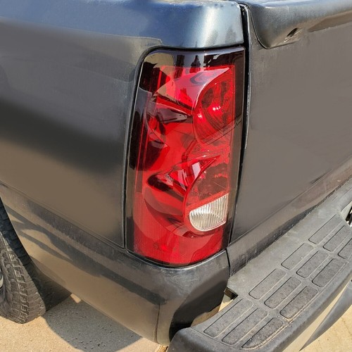 For 2003-2006 Chevy Silverado Chrome Housing Headlights & Red Tail Lights - Foto 20 di 20