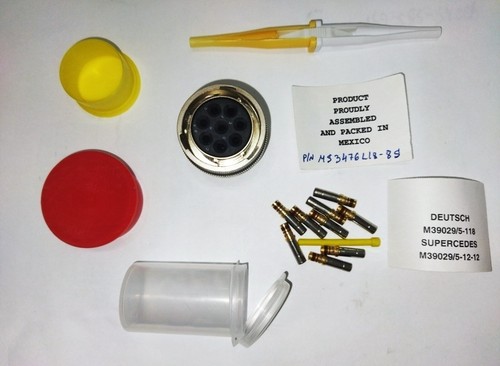 P/N MS3476L18-8S Conn Circular 8 Socket POS Crimp Cable Mount Terminal 1 Por - Picture 3 of 4
