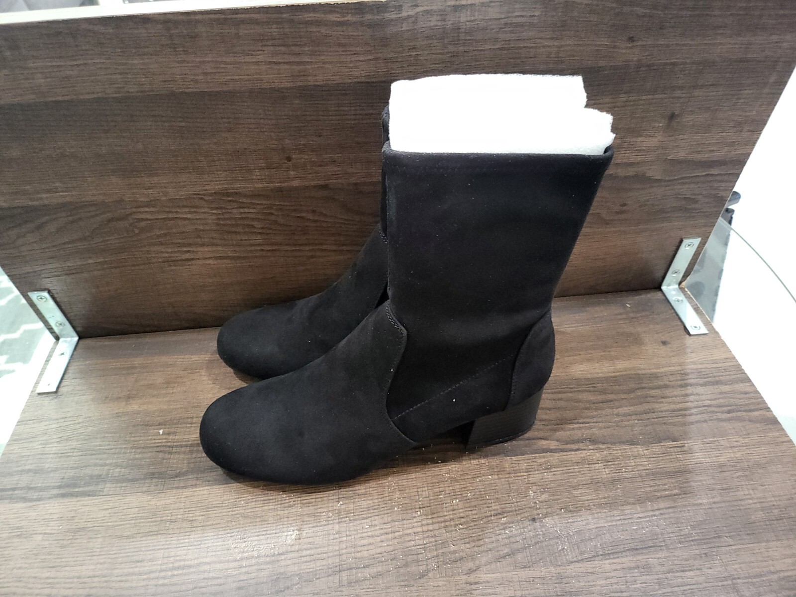 Cole Reaction Women's Road Stretch Dress Booties Black 8.5M New