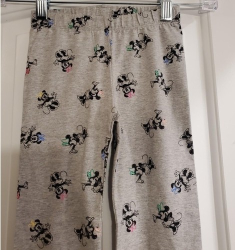 BabyGap Disney Gray Minnie Mouse pattern leggings - Picture 2 of 5