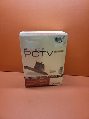 Rare Pinnacle Systems PCTV 50i ~ TV Tuner (PC, 2005) Sealed