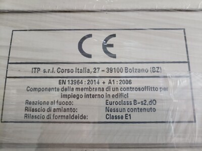 Pannello Fonoassorbente Per Soffitto - 600x600x12 Mm, Fibra Minerale, Confezione Da 14 Pezzi