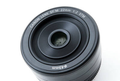 CANON EF-M 22mm F 2 STM Focal Wide-angle Lens Black For EOS M M2