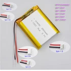 3.7V 2500mAh 9.25Wh Rechargeable Li Battery Lipo JST 3Pin NTC Thermistor 104050