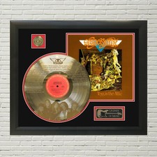 Aerosmith - Sweet Emotion laser etched limited edition framed record display