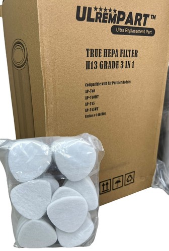 NEW ULremPart Tower Air Purifier Filter 3 in 1 True Hepa Filter H13 Grade - Picture 2 of 6