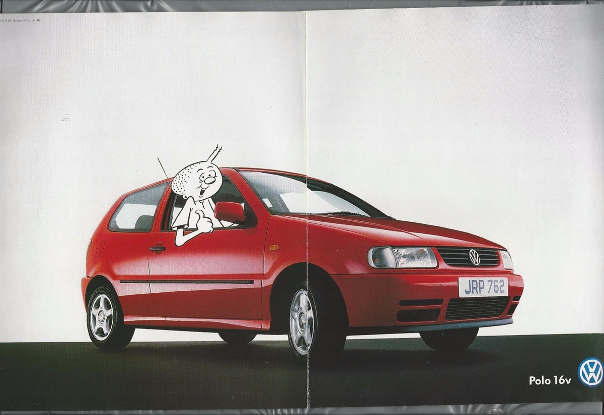 16v Vw Polo 98 1997 VW POLO 2-page Advertisement, Volkswagen Polo