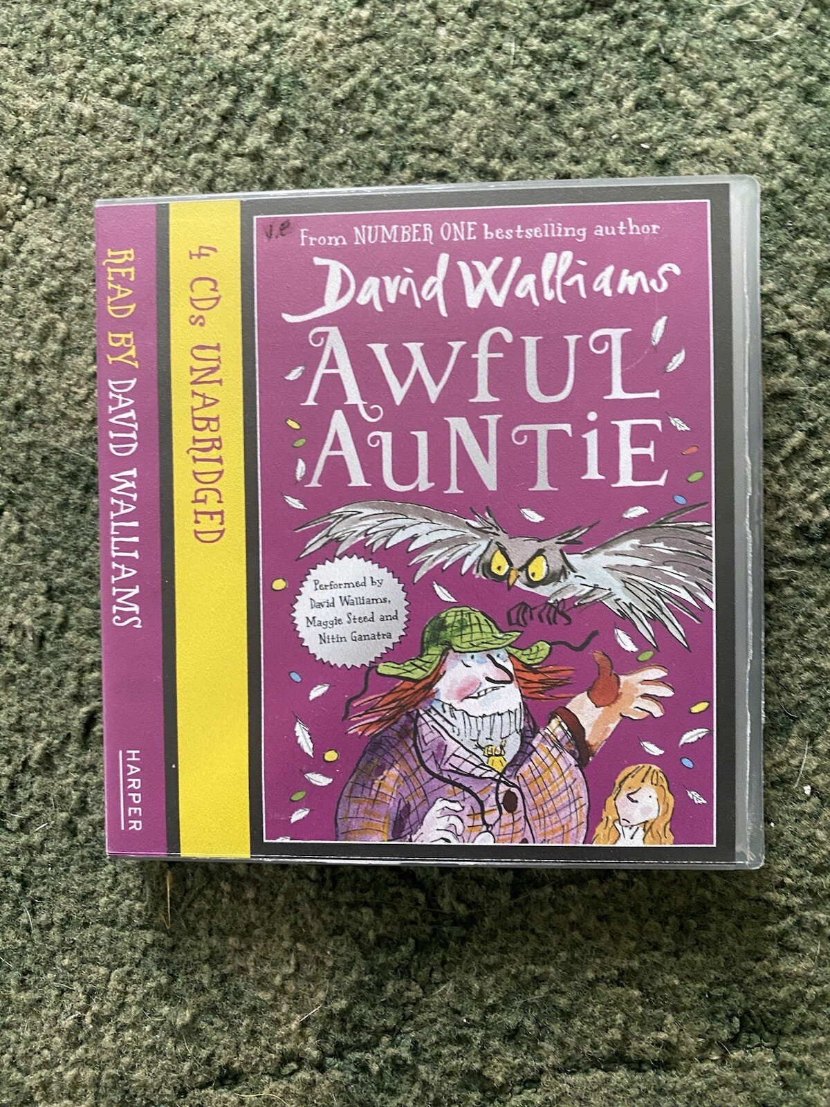 Awful Auntie by David Walliams (Audio CD, 2014)