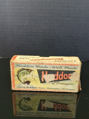 Heddon Dowagiac 2120 YBH Crazy Crawler Genuine Fishing Lure Vintage - Picture 2 of 10