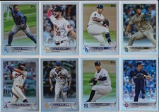 2022 Topps Series 1 Silver Rainbow Foil Base Parallel Lot (20 Cards) No Dupes