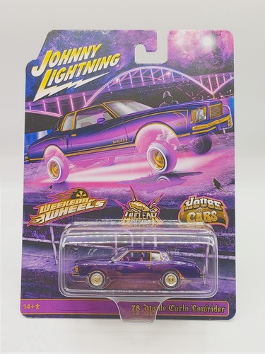 Chevy Monte Carlo SS fin de semana de ruedas exclusivo Lowrider Johnny Lightning 78 - Imagen 1 de 4