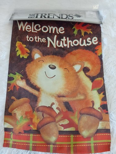 Carson Fall Garden Flag W/
