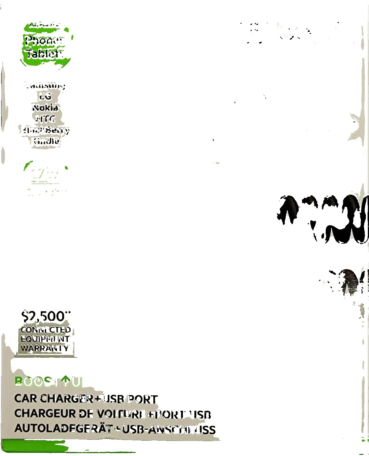 Автомобильные зарядные устройства Lightning для сотовых телефонов BlackBerry Bold 9700