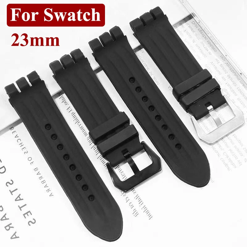 23mm silicone watch band sale