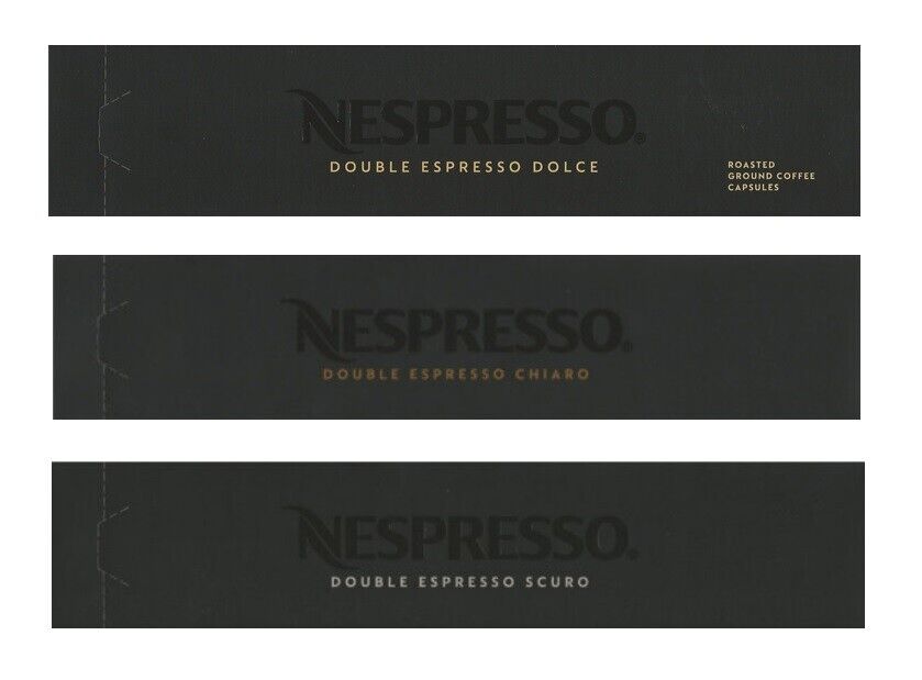 Dolce Capsule Café, Double Espresso Vertuo