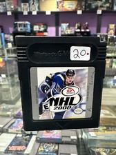 NHL 2000 - Nintendo GameBoy Color 1999 - GBC Tested