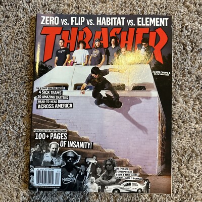 Magazine Thrasher June 2005 Thrasher Magazine December 2005 #301
