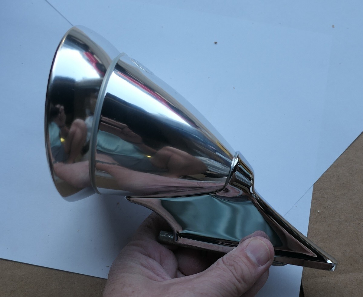 NOS Talbot 333 "W. Berlin" Exterior Side Mirrors - Porsche, Ferrari, BMW, Jaguar