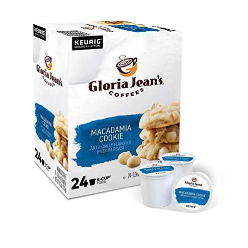 Gloria Jean's Macadamia Cookie Coffee Flavored Single Serve Keurig K-Cup Pod ...