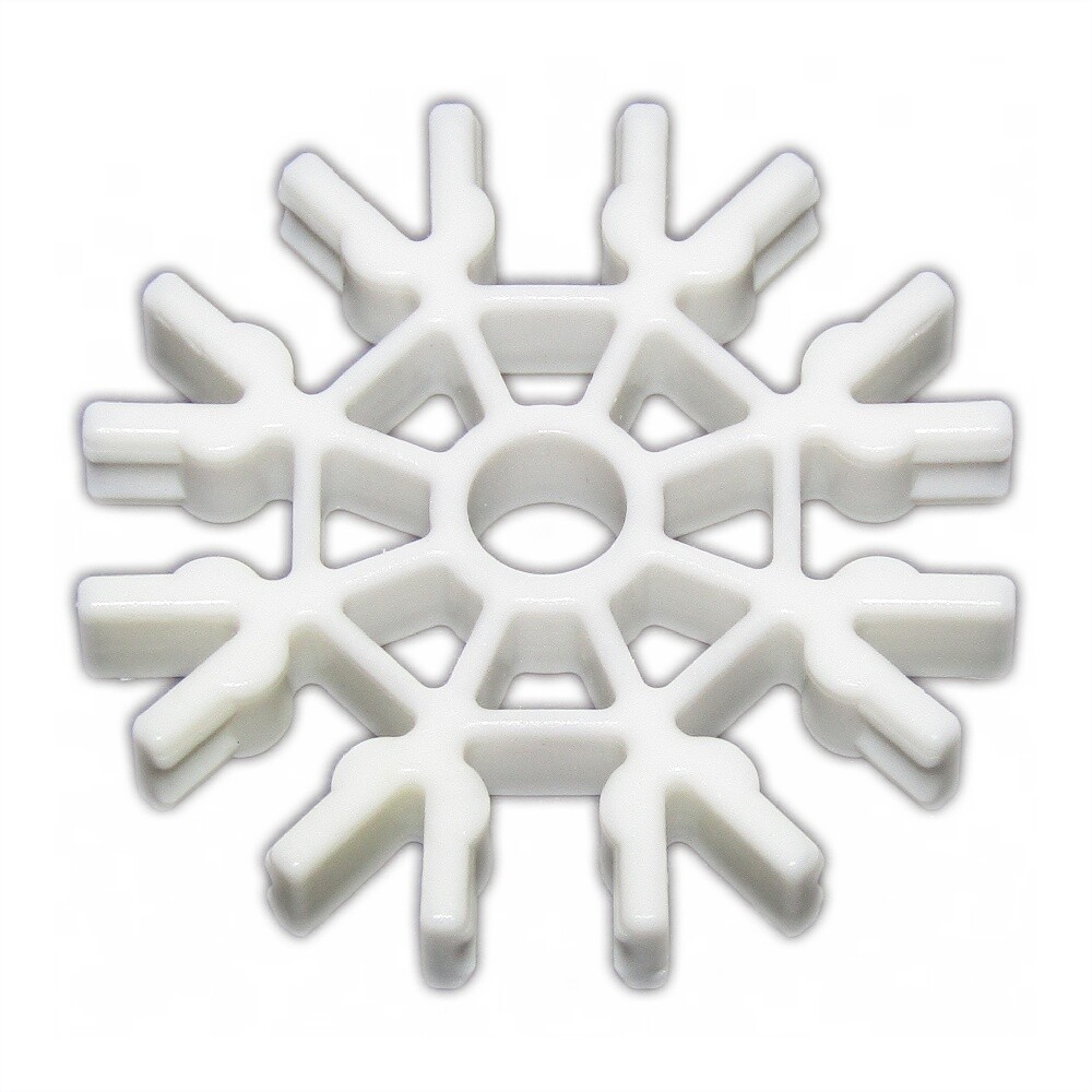 KNEX 100 White Connectors (8) K'nex #90908 Standard Replacement