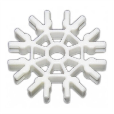 KNEX 100 White Connectors (8) K'nex #90908 Standard Replacement