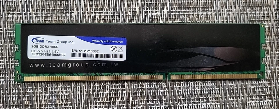 Teamgroup Elite TED32048M1066HC7 2GB DDR3 Ram - Image 2 of 4