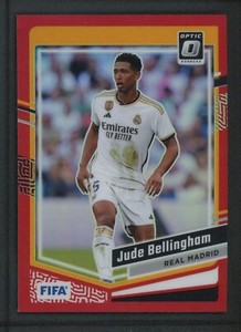2023-24 JUDE BELLINGHAM 296/299 PANINI DONRUSS OPTIC FIFA RED