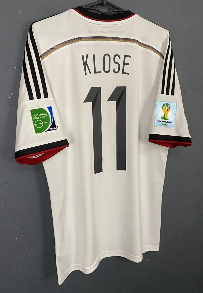 MEN'S GERMANY NATIONAL 2014/2015 KLOSE #11 SOCCER FOOTBALL SHIRT